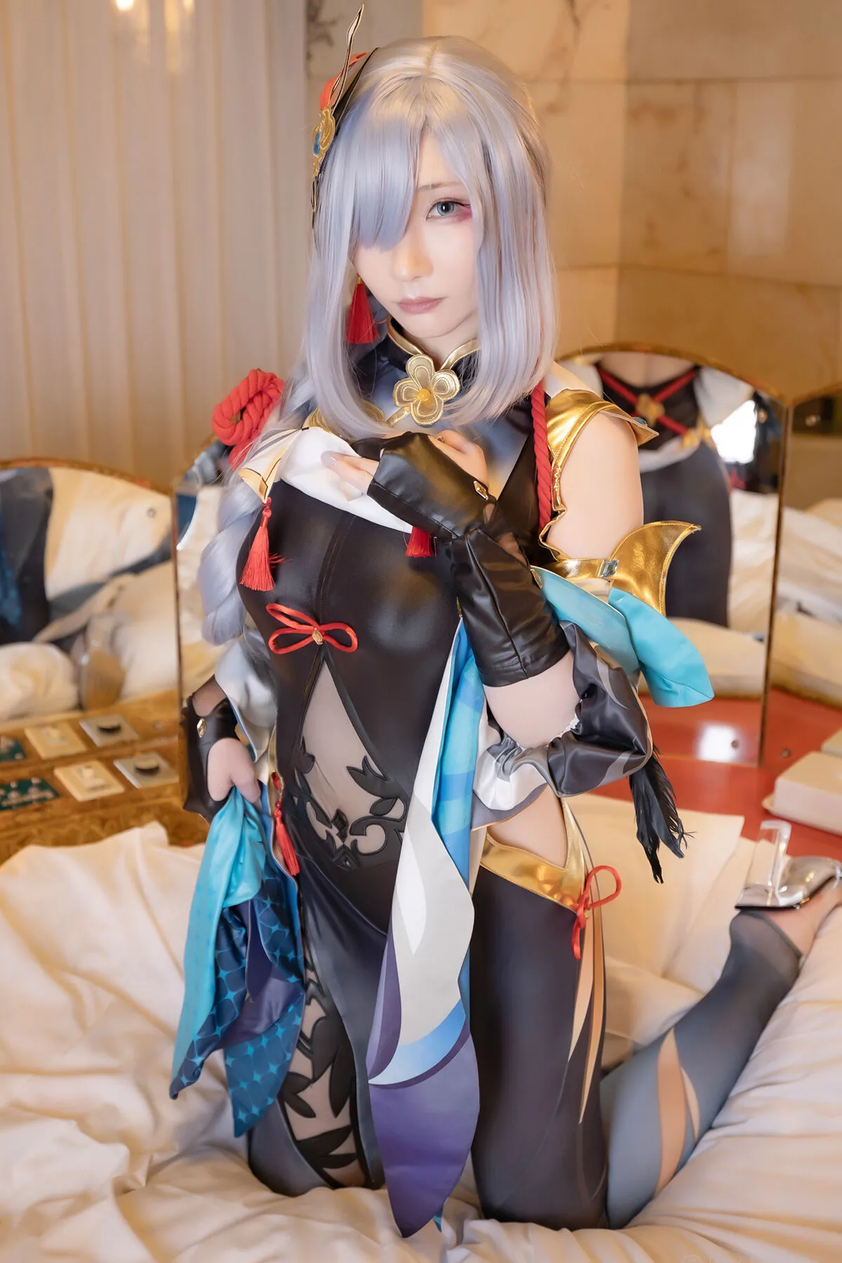 Coser@atsuki あつき – Shenhe And Ganyu 原神 申鶴 – 甘雨rom Part4-图集佬
