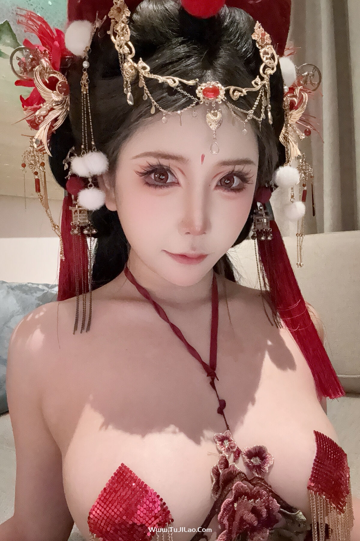 Coser@抱走莫子aa – 红色小尾巴 Part2-图集佬