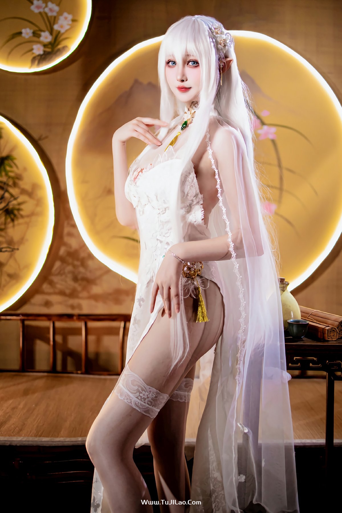 Coser@酒酿促织nya – 阿尔比恩旗袍-图集佬