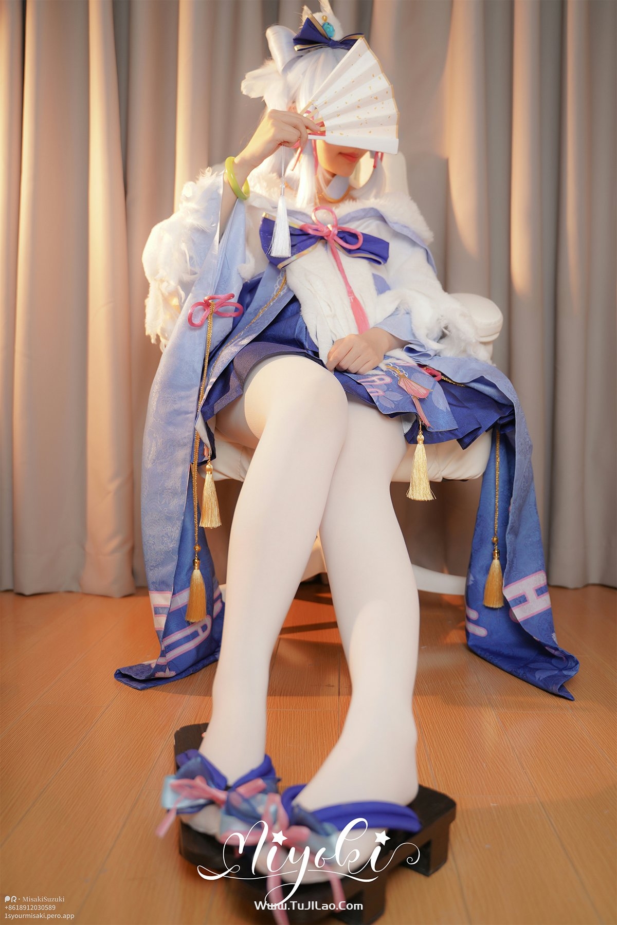 Coser@铃木美咲 Misaki Suzuki – 白鹭公主cos 自慰-图集佬
